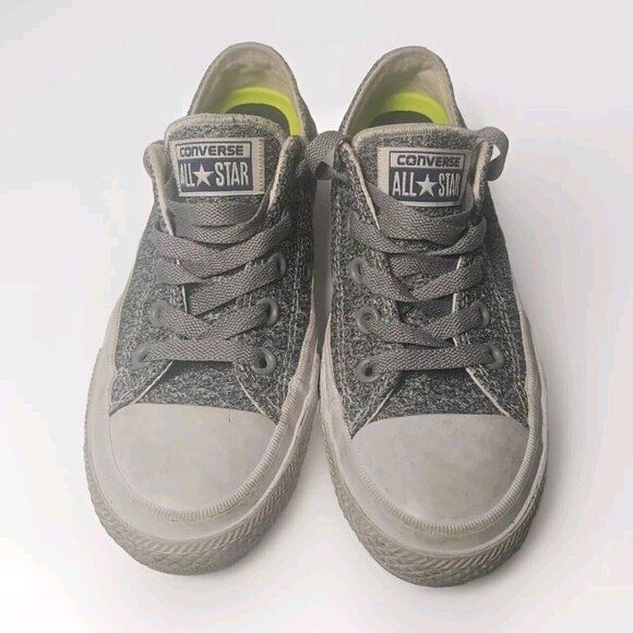 Converse Chuck Taylor All Star Mesh Gray Sneakers WMS 5 US Lunarlon Insoles. - Picture 3 of 9